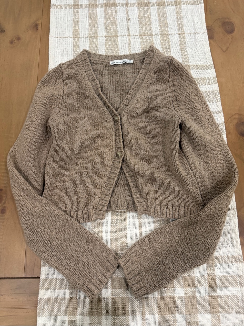 Abercrombie and fitch cardigan cropped
